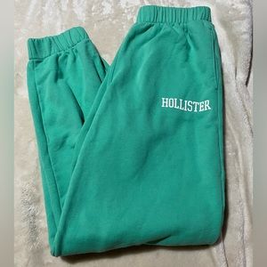Hollister green sweats